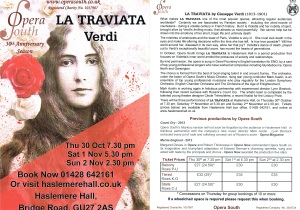 Opera South Traviata